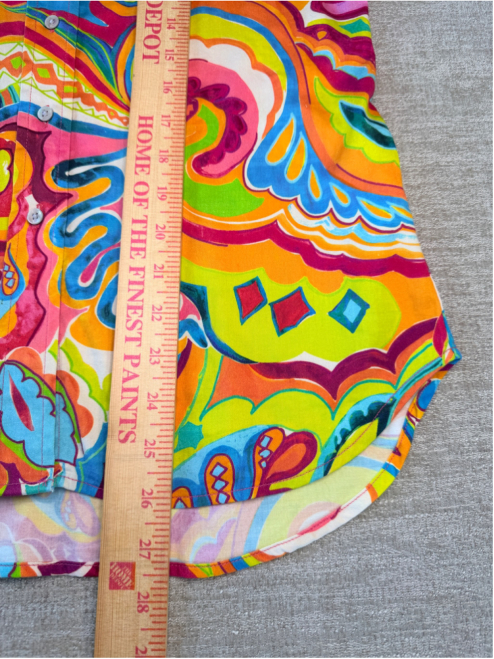 Robert Graham Women’s S Long Sleeve Button Down Shirt Colorful Paisley Floral - Picture 10 of 13